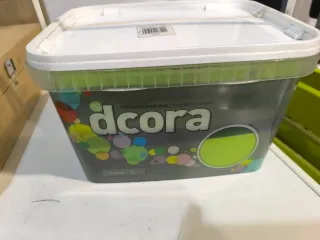 Bote Pintura D'Cora Interior Mate Verde 2,5 litros