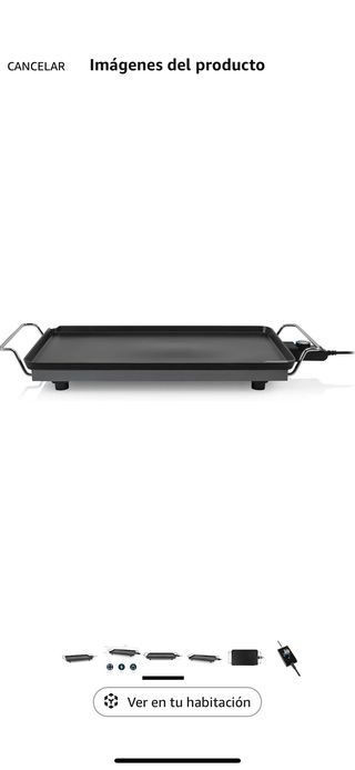 Plancha Eléctrica para Asar