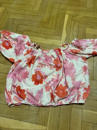 Blusa floral niña