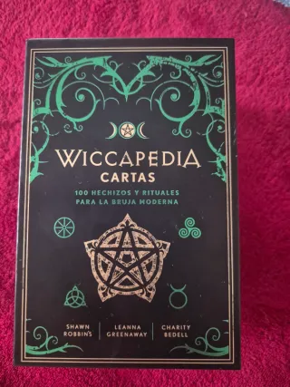 Cartas Wiccapedia: 100 Hechizos y Rituales