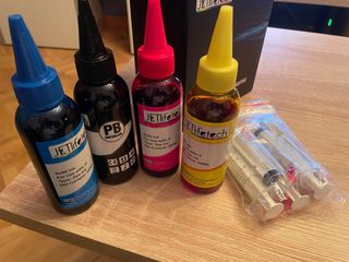 JETlifetech Tinta para cartuchos (4 colores)