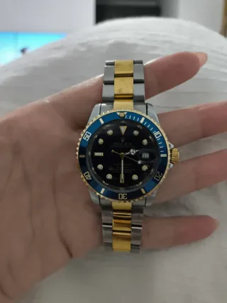 Rolex Submariner Azul y Dorado