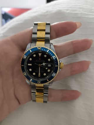 Rolex Submariner Azul y Dorado