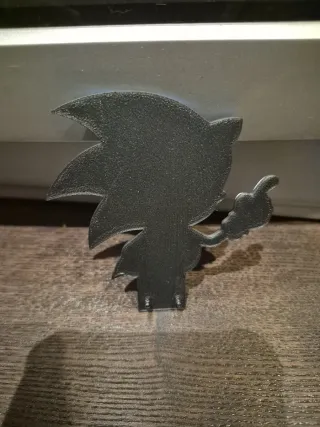 Sonic Logo Impresión 3D