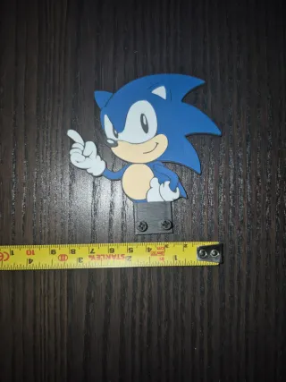 Sonic Logo Impresión 3D