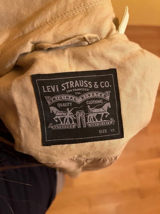 Gabardina Levi's Beige Talla M