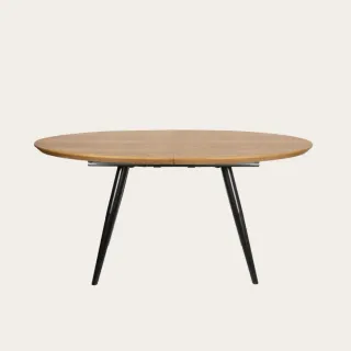 Mesa comedor madera y metal