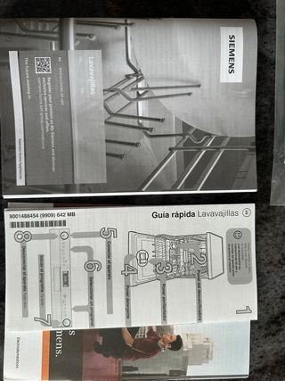 Lavavajillas Siemens AQ500