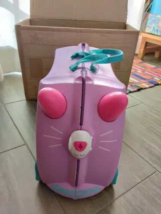 Maleta Infantil Trunki Rosa y Morada