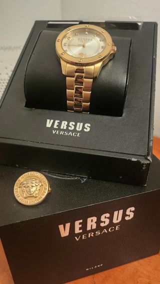 Orologio Versus Versace dorato originale