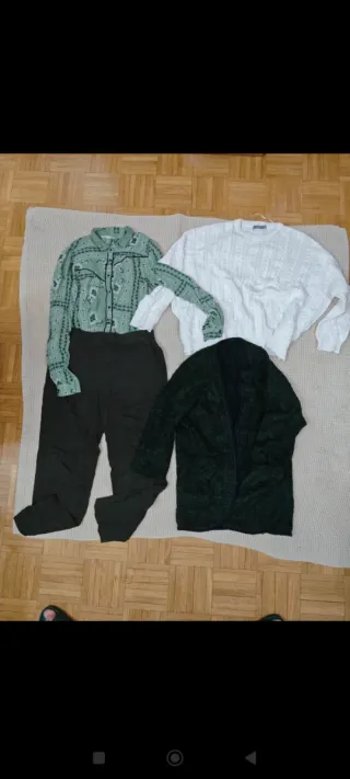 Lote Ropa Mujer: Camisa, Jersey y Pantalón