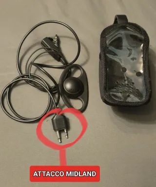 Custodia + Auricolare Midland