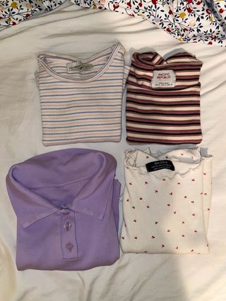 Lote 4 camisetas