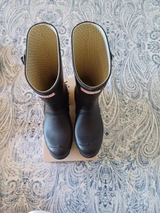Botas de agua Hunter caña media talla 37. 