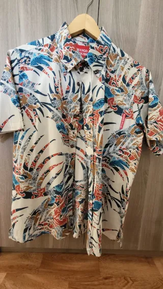 Camisa japonesa Okinawa Talla S