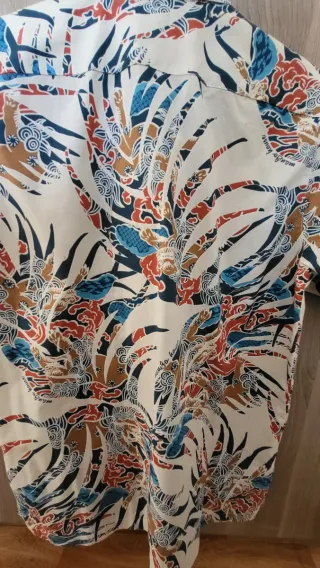 Camisa japonesa Okinawa Talla S