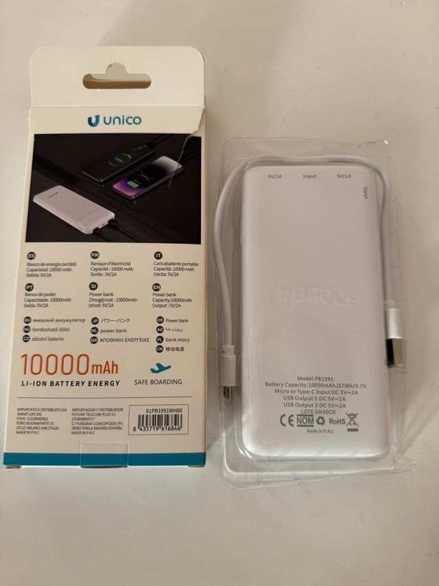 Power Bank Unico 10000mAh PB1991