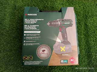 Taladro Atornillador Parkside 20V (Sin Batería)