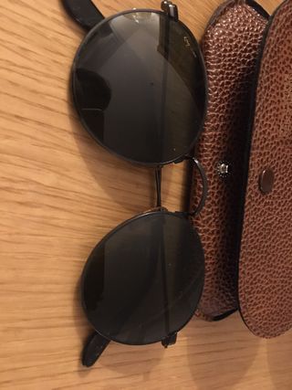 Gafas Ray-Ban Aviador Vintage Gris/Negro