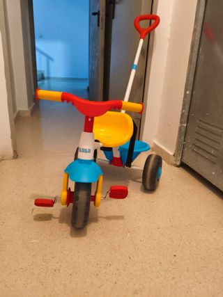 Triciclo infantil con manillar 3 en 1