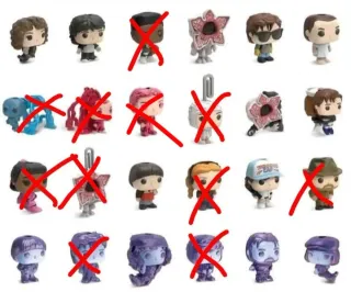 Funkos Kinder Joy de Stranger Things