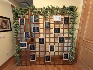 Planificador de mesas para bodas