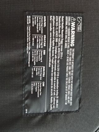 Nido / Capazo Mountain Buggy Negro