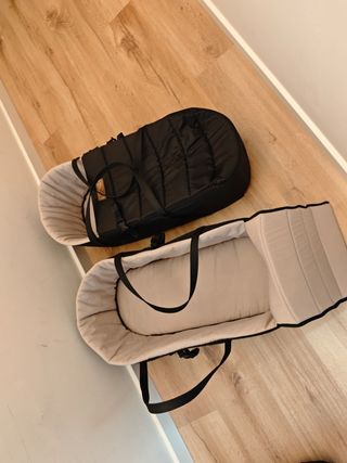 Nido / Capazo Mountain Buggy Negro