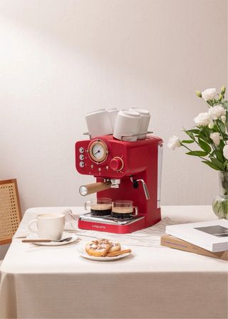 Cafetera Create Roja Nueva