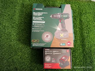 Parkside 20V Taladro + Batería 2Ah + Cargador