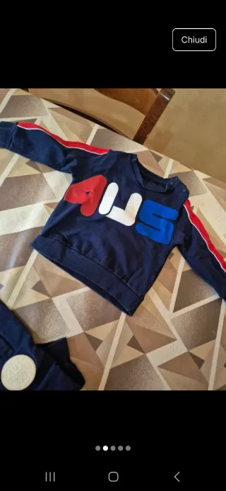 Tuta neonato Paciotti 