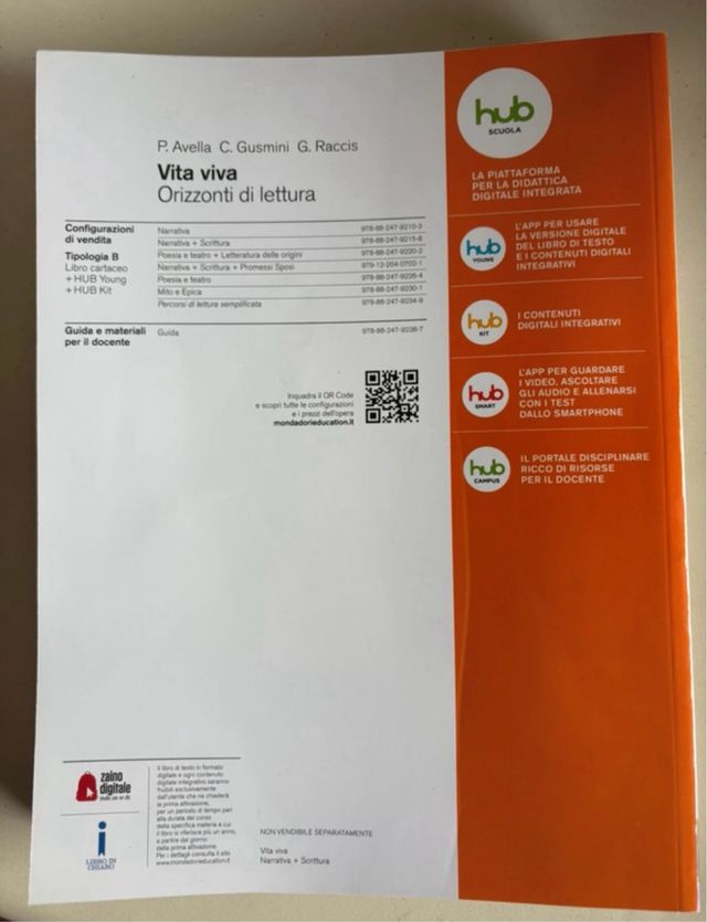 Vita Viva Orizzonti di lettura
Narrativa+Scrittura