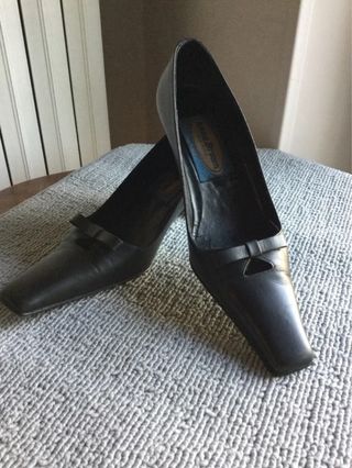 ANNA BROWN Scarpe tacco rocchetto Vintage 