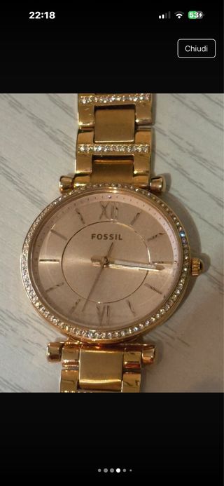 Orologio donna Fossil oro rosa