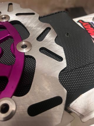 Disco Freno Supermotard 320mm Morado