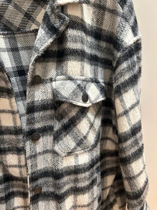 Sobrecamisa Zara cuadros