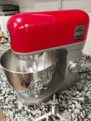 Robot Cocina Kenwood kMix Rojo 5L 1000W