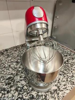 Robot Cocina Kenwood kMix Rojo 5L 1000W