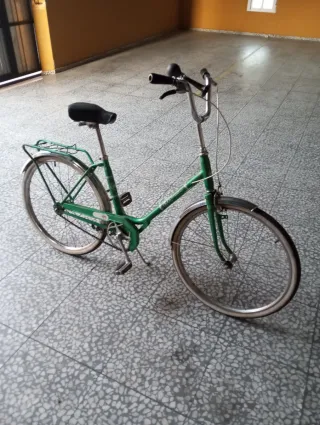 Bicicleta Paseo Vintage Verde