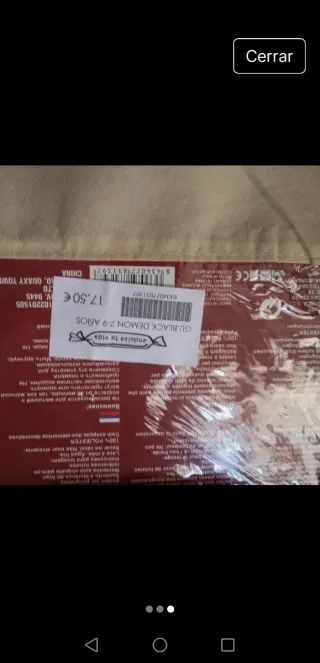 Disfraz Niña Black Demon Talla 7_9 años