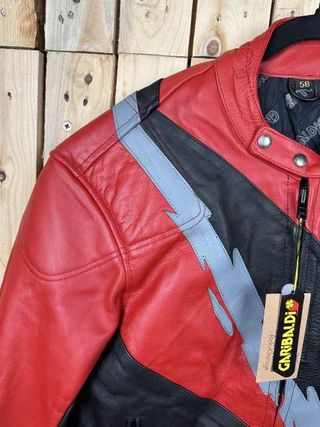 CHAQUETA T-XL MOTO GARIBALDI ROJO 58