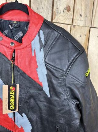 CHAQUETA T-XL MOTO GARIBALDI ROJO 58