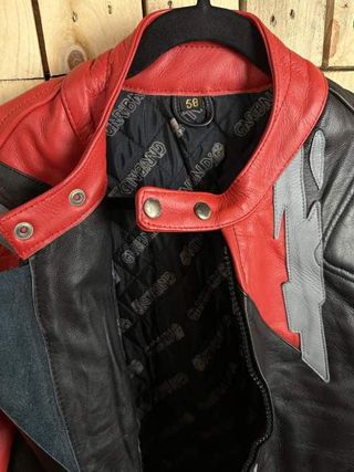 CHAQUETA T-XL MOTO GARIBALDI ROJO 58