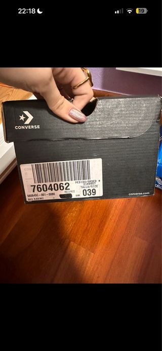 Converse negras
