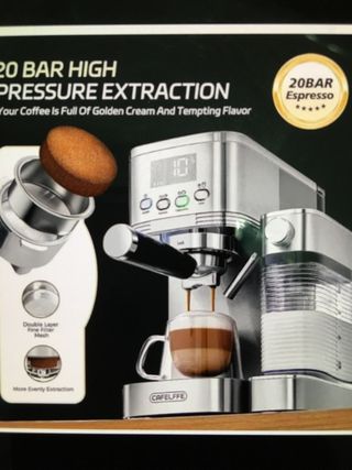Cafetera Espresso Cafelffe 20 Bar