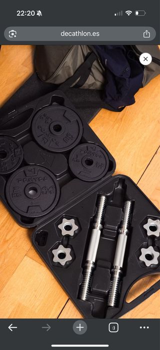 Kit manubri Decathlon