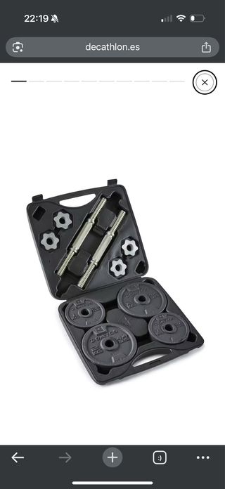 Kit manubri Decathlon