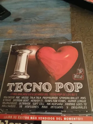 Lote 8 CDs Tecno Pop y Dance