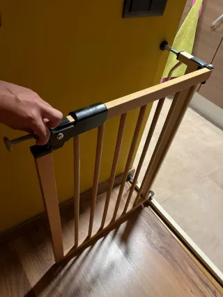 Barrera o puerta de seguridad bebés
