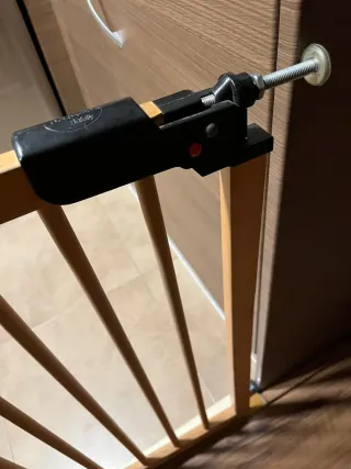 Barrera o puerta de seguridad bebés